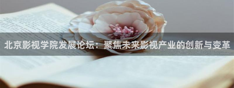 精东影业三级：北京影视学院发展论坛：聚焦未来影视产业的创新与变革